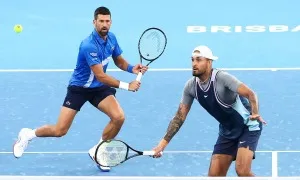 Djokovic và Kyrgios thua đánh đôi Brisbane International Djokovic và Kyrgios thua đánh đôi Brisbane International