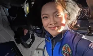 Amanda Nguyễn chia sẻ về thông điệp 'Xin chào Việt Nam' ngoài không gian Amanda Nguyễn chia sẻ về thông điệp 'Xin chào Việt Nam' ngoài không gian