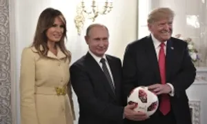 Ông Trump kể câu đùa của ông Putin về phu nhân Melania