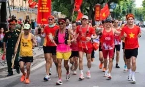 Những bước chạy mừng Quốc khánh