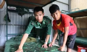 Hành trình mới của con nuôi biên phòng