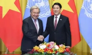 Tổng thư ký Guterres: LHQ sẽ hỗ trợ các ưu tiên phát triển của Việt Nam Tổng thư ký Guterres: LHQ sẽ hỗ trợ các ưu tiên phát triển của Việt Nam