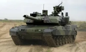 Đức điều xe tăng Leopard 2 tối tân đến sát Nga