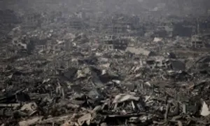 Cảnh đổ nát trong lòng Gaza sau chiến dịch 'tìm diệt' của Israel