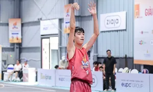 THPT Cầu Giấy thắng sát nút ở Giải bóng rổ Trẻ VnExpress