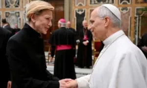 Giáo hoàng Leo XIV gặp gỡ giới làm phim Hollywood